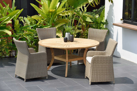 ghế ăn giả mây ngoài trời martinique