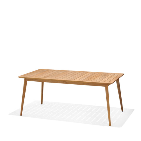 bàn ăn ngoài trời bằng gỗ teak