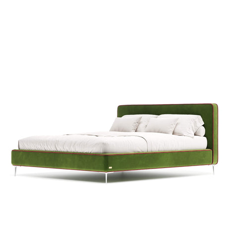 khung giường bọc nệm