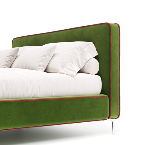 khung giường bọc nệm