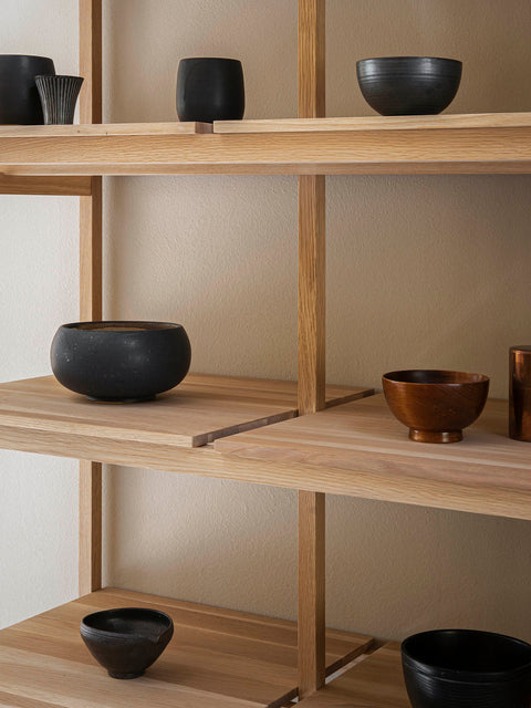 kệ sách, kệ trưng bày karimoku