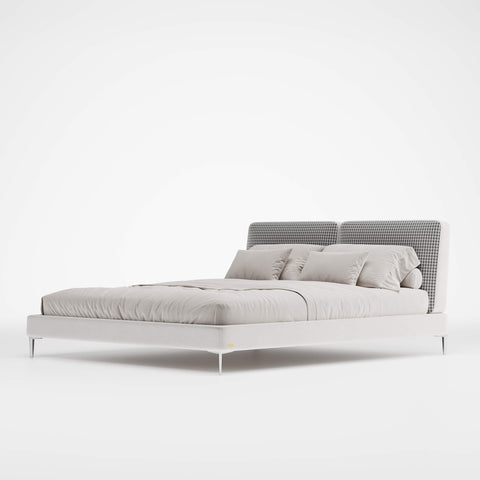 khung giường bọc nệm