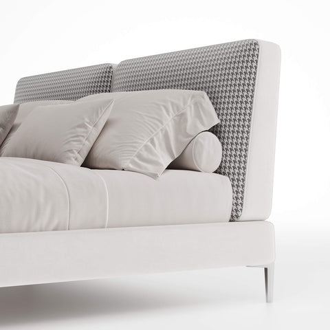 khung giường bọc nệm