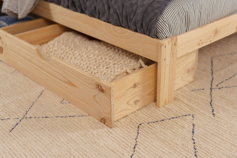 Khung giường bằng gỗ thông BASIN