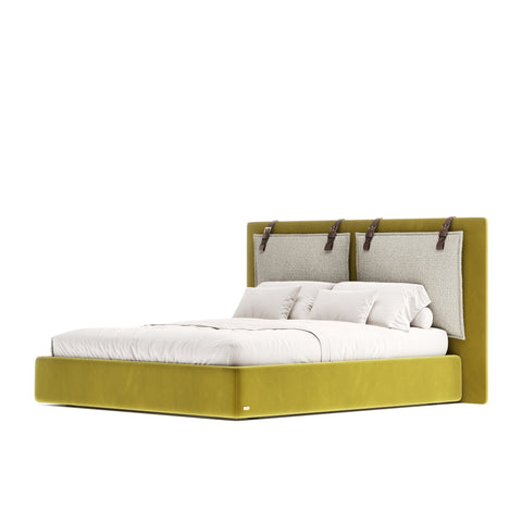 khung giường bọc nệm