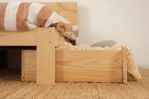 khung giường gỗ thông