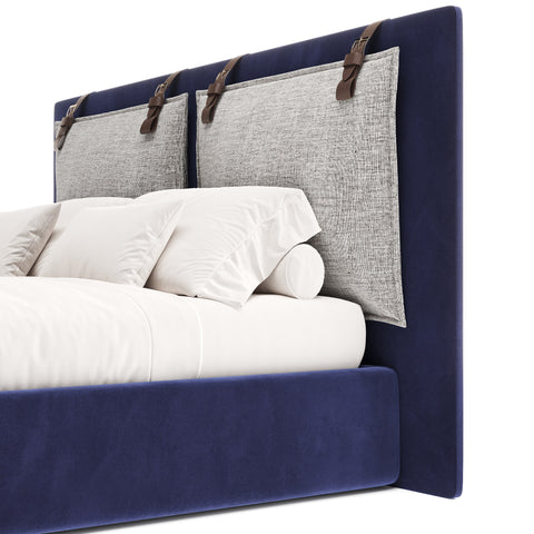 khung giường bọc nệm