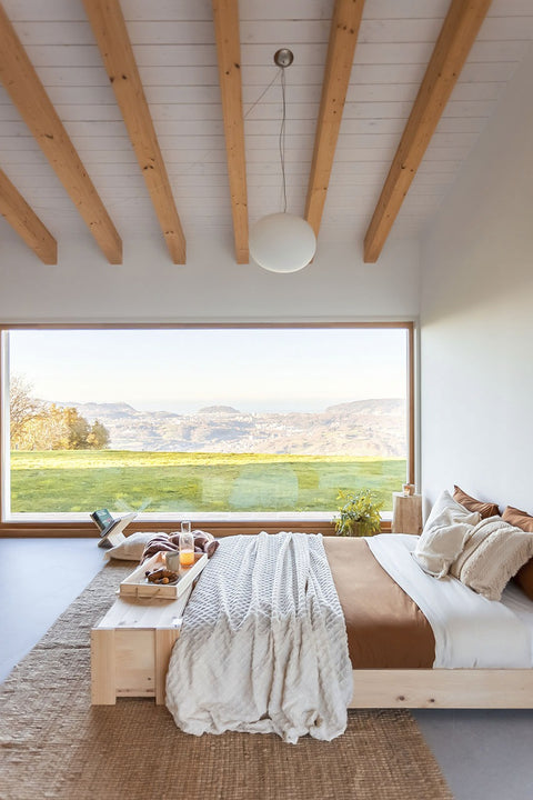 KHUNG GIƯỜNG GỖ THÔNG