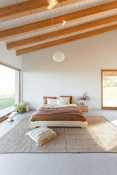 KHUNG GIƯỜNG GỖ THÔNG