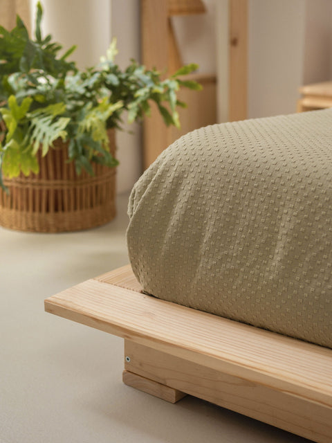 KHUNG GIƯỜNG GỖ THÔNG