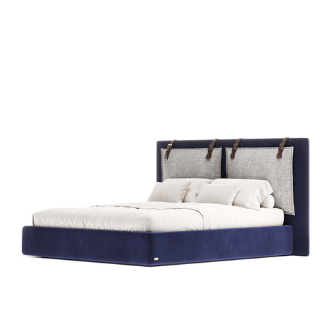 khung giường bọc nệm