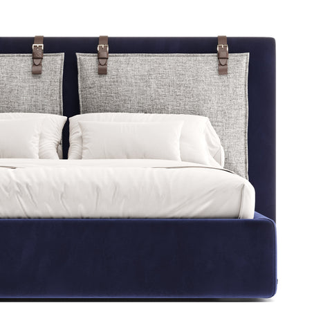 khung giường bọc nệm