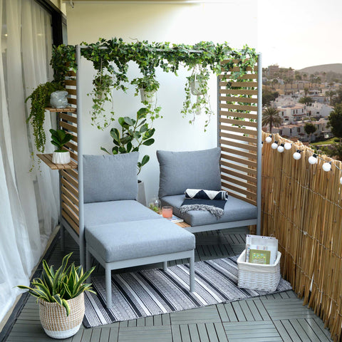 Sofa đôi ngoài trời Femalcony - Cty CP TM TAG sofa đôi #