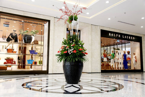 bình gốm, bình cắm hoa, chậu cây, thác nước, bình gốm nung bằng lò củi