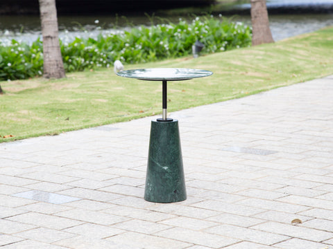 bàn coffee bằng đá marble nguyên khối