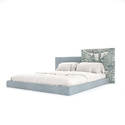 khung giường bọc nệm