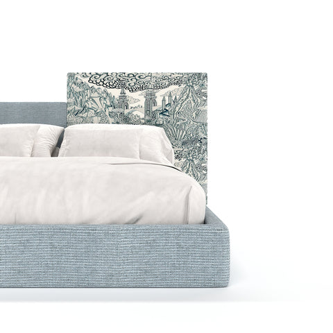 khung giường bọc nệm