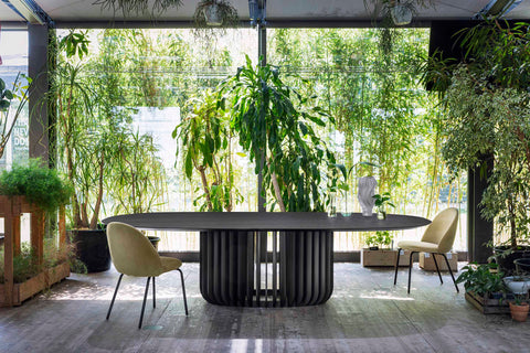 bàn ăn tròn, bàn ăn bằng gỗ, bàn juice miniforms