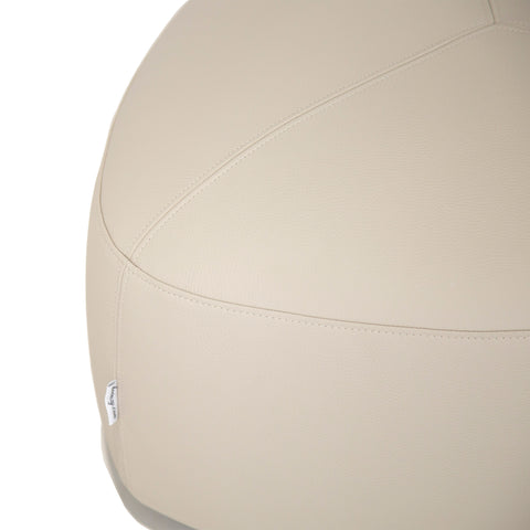 ghế đôn, ghế đôn bọc da bò, pouf, ottoman