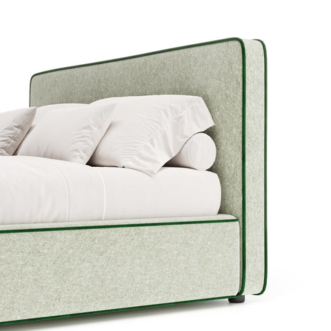 khung giường bọc nệm