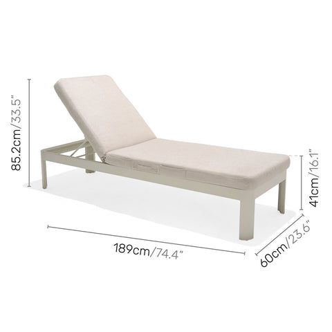 Ghế tắm nắng PORTALS - Cty CP TM TAG ghế tắm nắng ngoài trời #