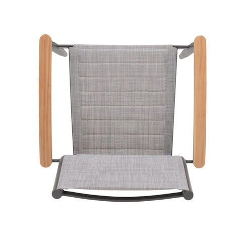 Bộ bàn ăn ngoài trời 1 bàn AMBER 163 và 6 ghế Topaz