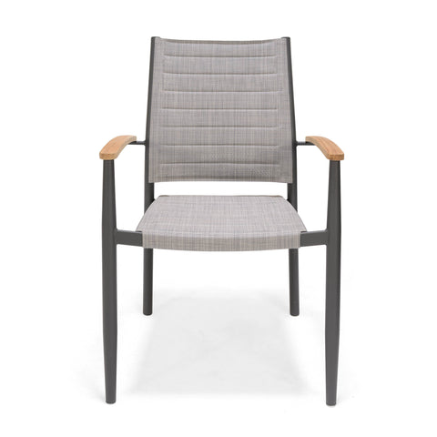 Bộ bàn ăn ngoài trời 1 bàn AMBER 163 và 6 ghế Topaz