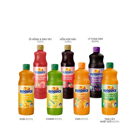 Nước ép Chanh cô đặc Sunquick - 800ml