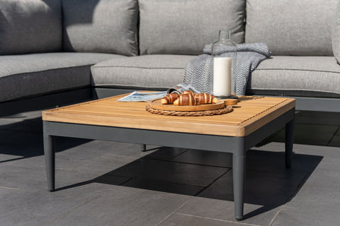 Bộ ghế sofa góc ngoài trời Topaz dark grey