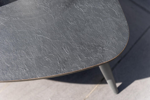 Bộ ghế sofa góc ngoài trời Topaz dark grey