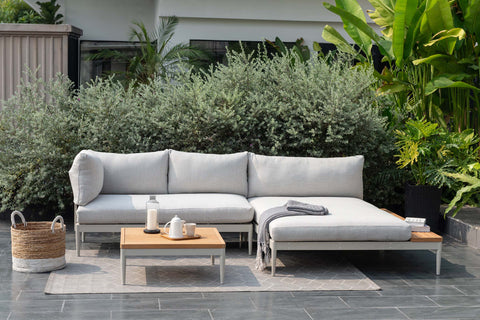 Ghế sofa ngoài trời trái/phải TOPAZ light 2-seater