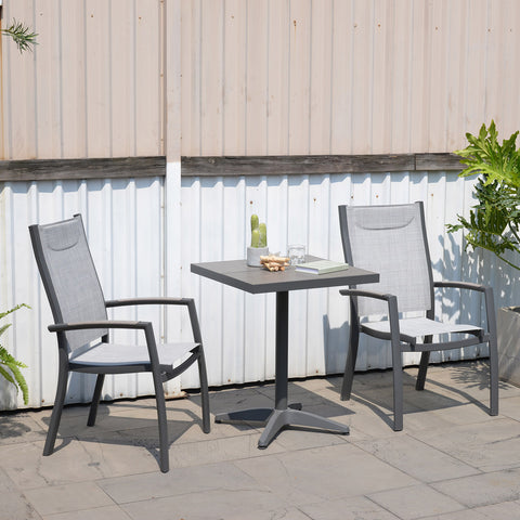 Bàn ăn ngoài trời URBANITE 64 dark grey