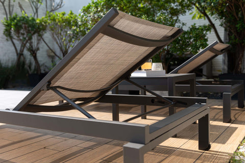 Ghế hồ bơi URBANITE dark grey