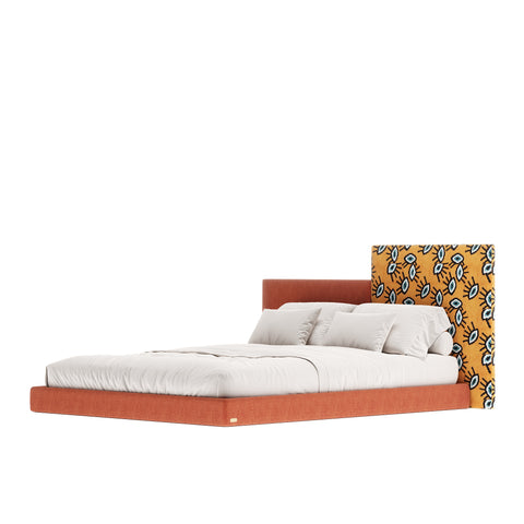 khung giường bọc nệm