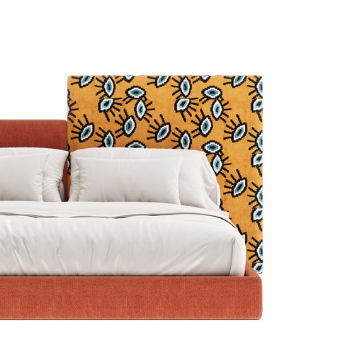 khung giường bọc nệm