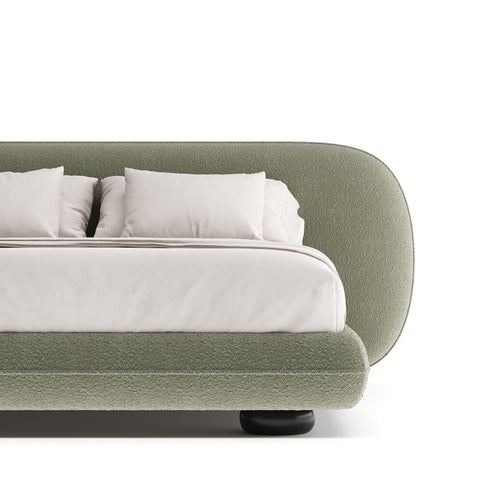 khung giường bọc nệm