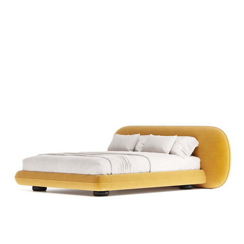 khung giường bọc nệm