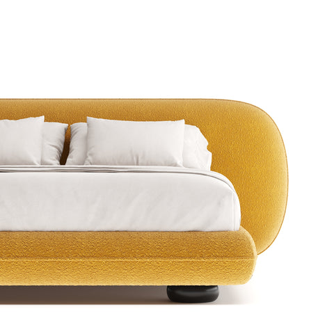 khung giường bọc nệm