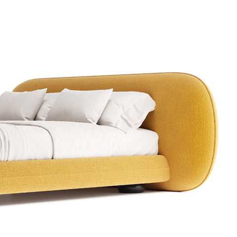 khung giường bọc nệm