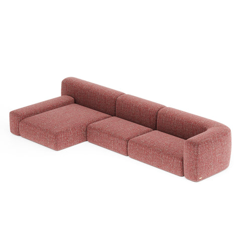 sofa góc trong nhà, sofa vải cao cấp