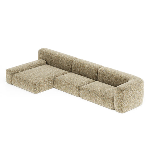 sofa góc trong nhà, sofa vải cao cấp