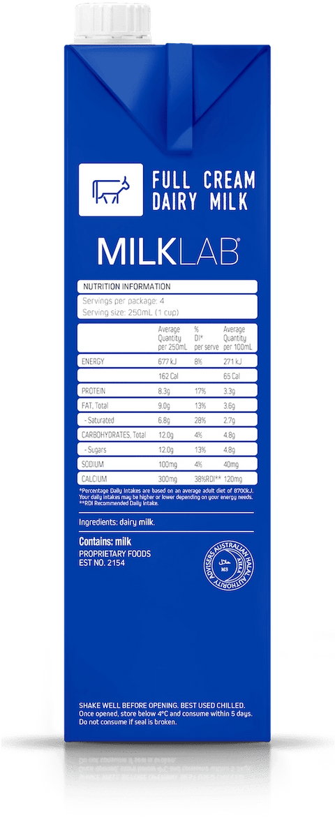 Sữa tươi nguyên kem Milklab 1L