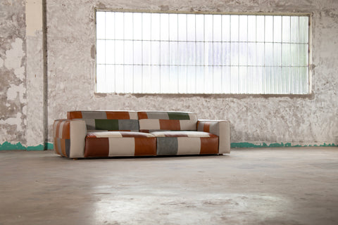 ghế sofa da bò, ghế sofa băng bằng da bò