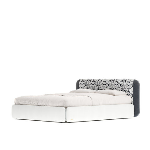 khung giường bọc nệm