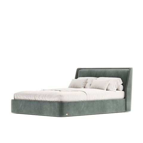 khung giường bọc nệm