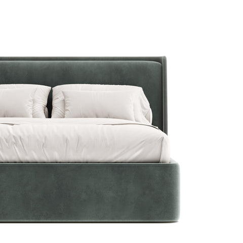 khung giường bọc nệm