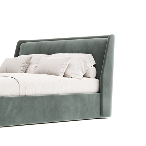 khung giường bọc nệm