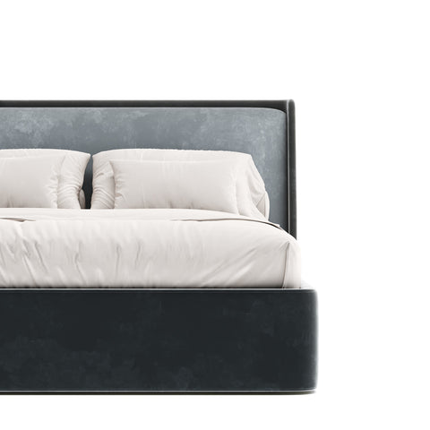 khung giường bọc nệm