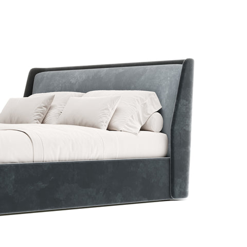 khung giường bọc nệm